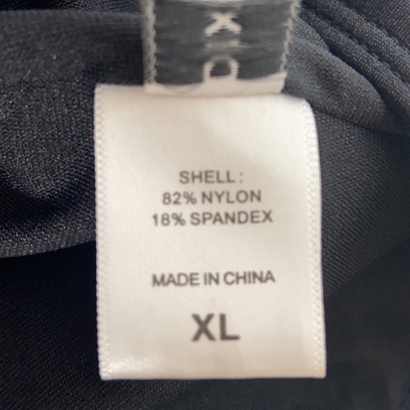 Dixperfect Bride Squad Black and Gold Swimsuit Size XL NWOT - Picture 7 of 8